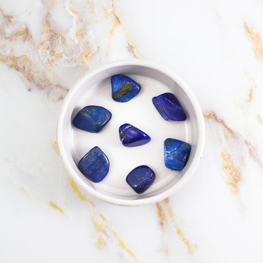 Pierre roulée en Lapis-Lazuli